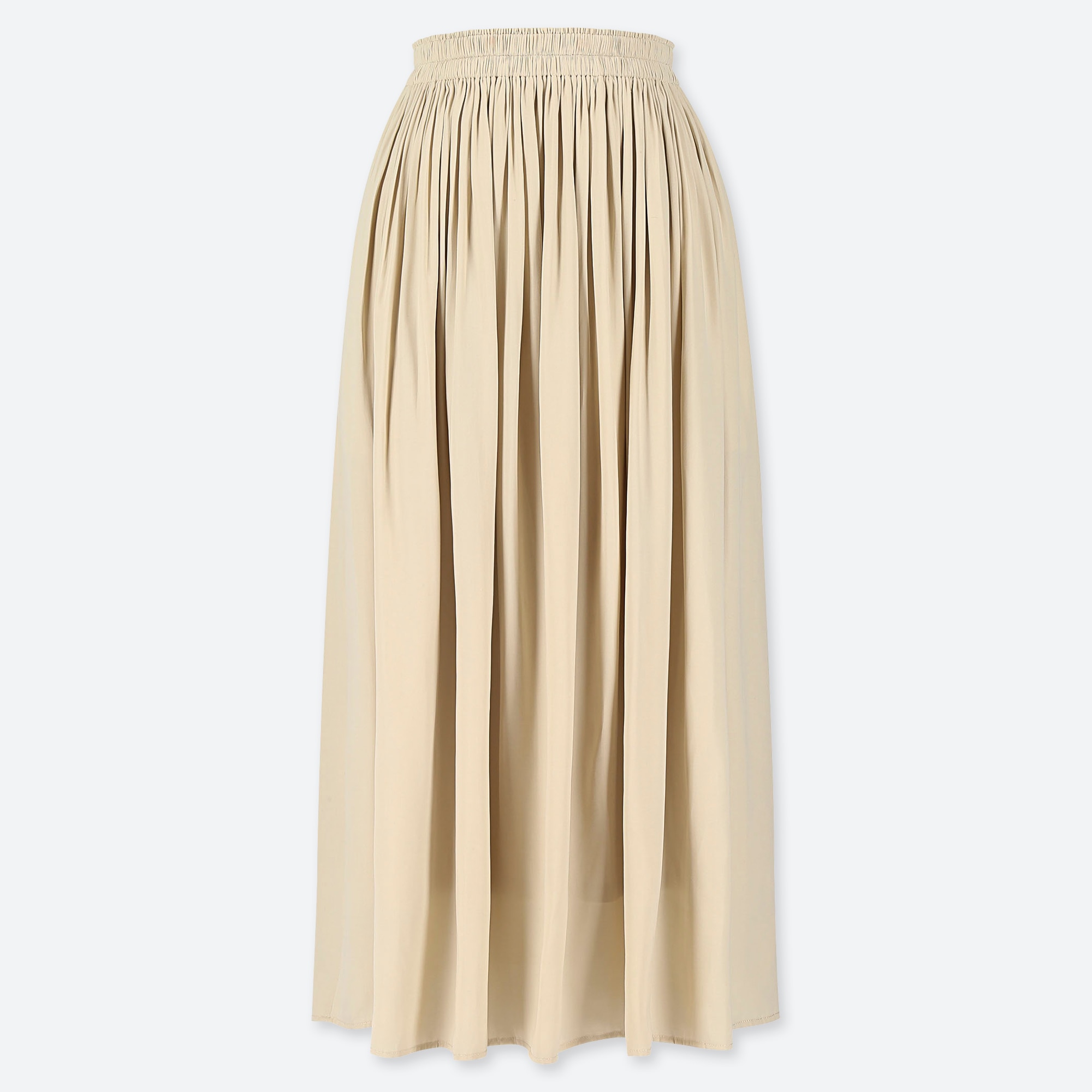 uniqlo gathered skirt