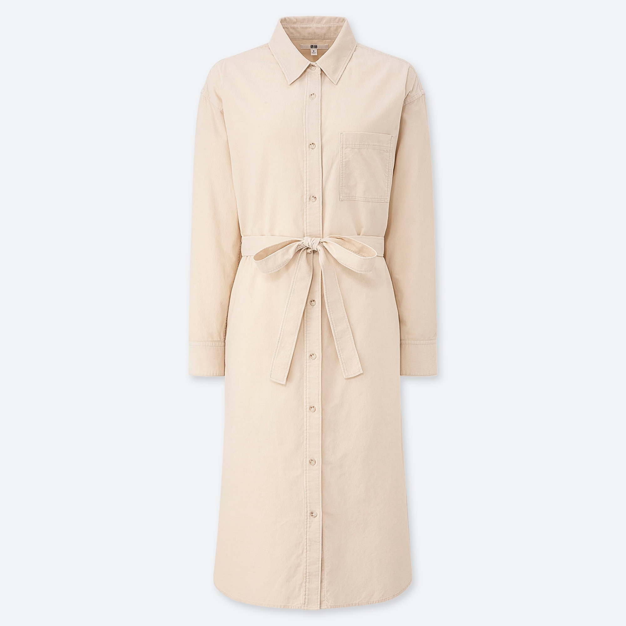 uniqlo long shirt dress