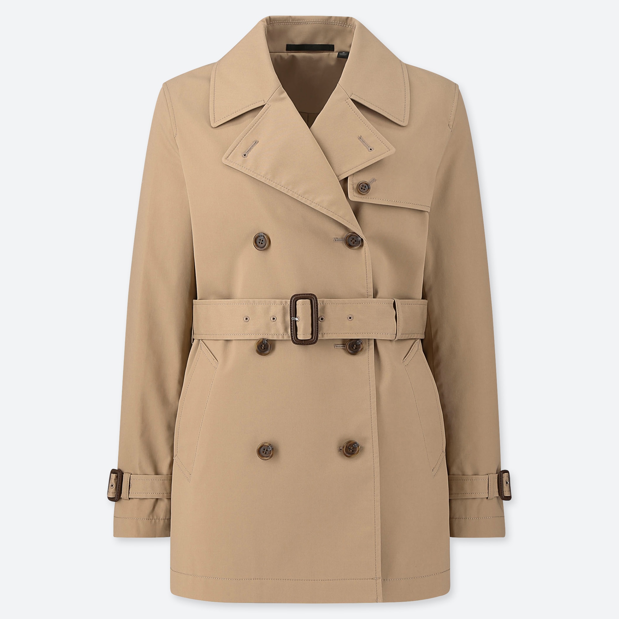 ladies short trench coat