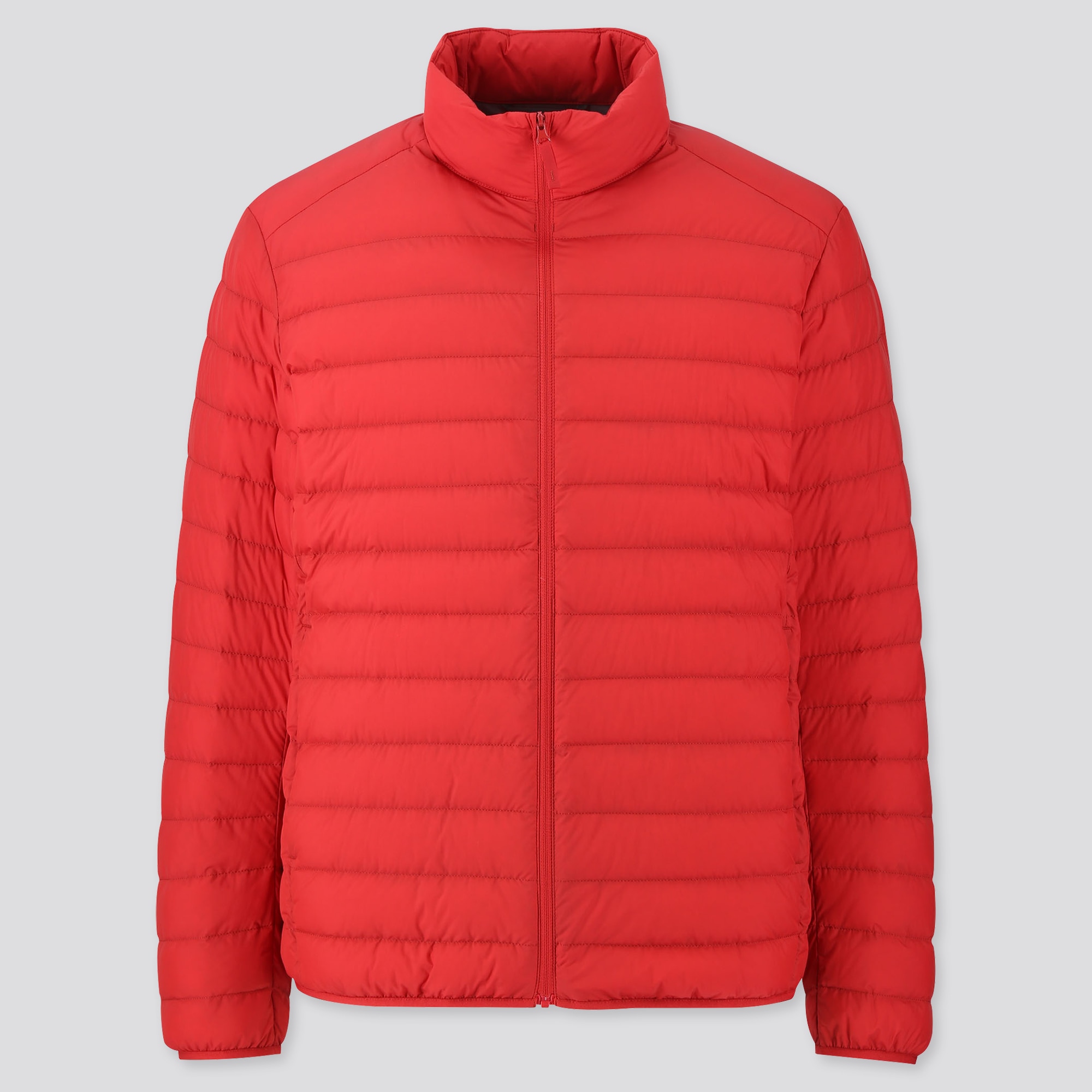 Uniqlo orange store puffer jacket