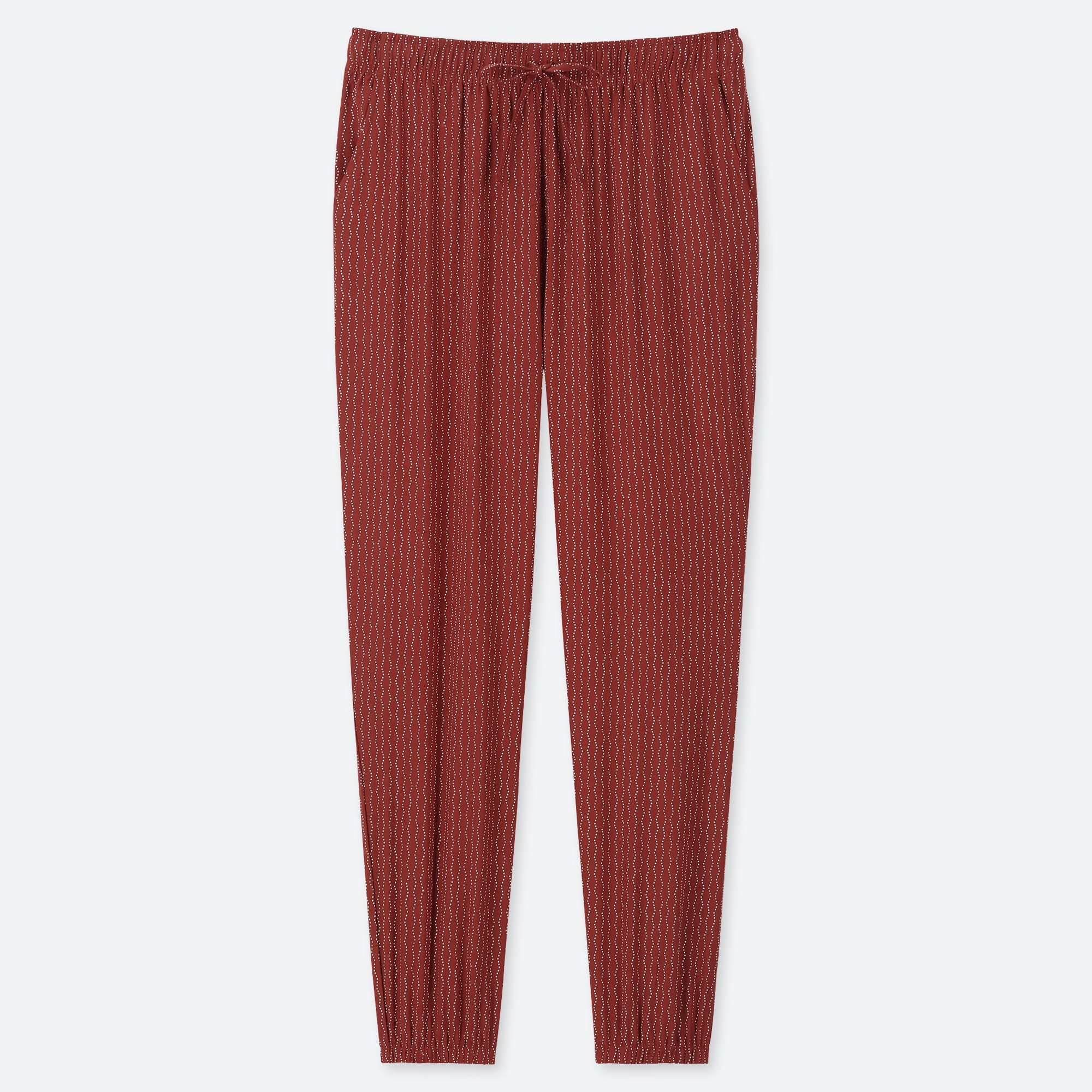 red jogger pants womens