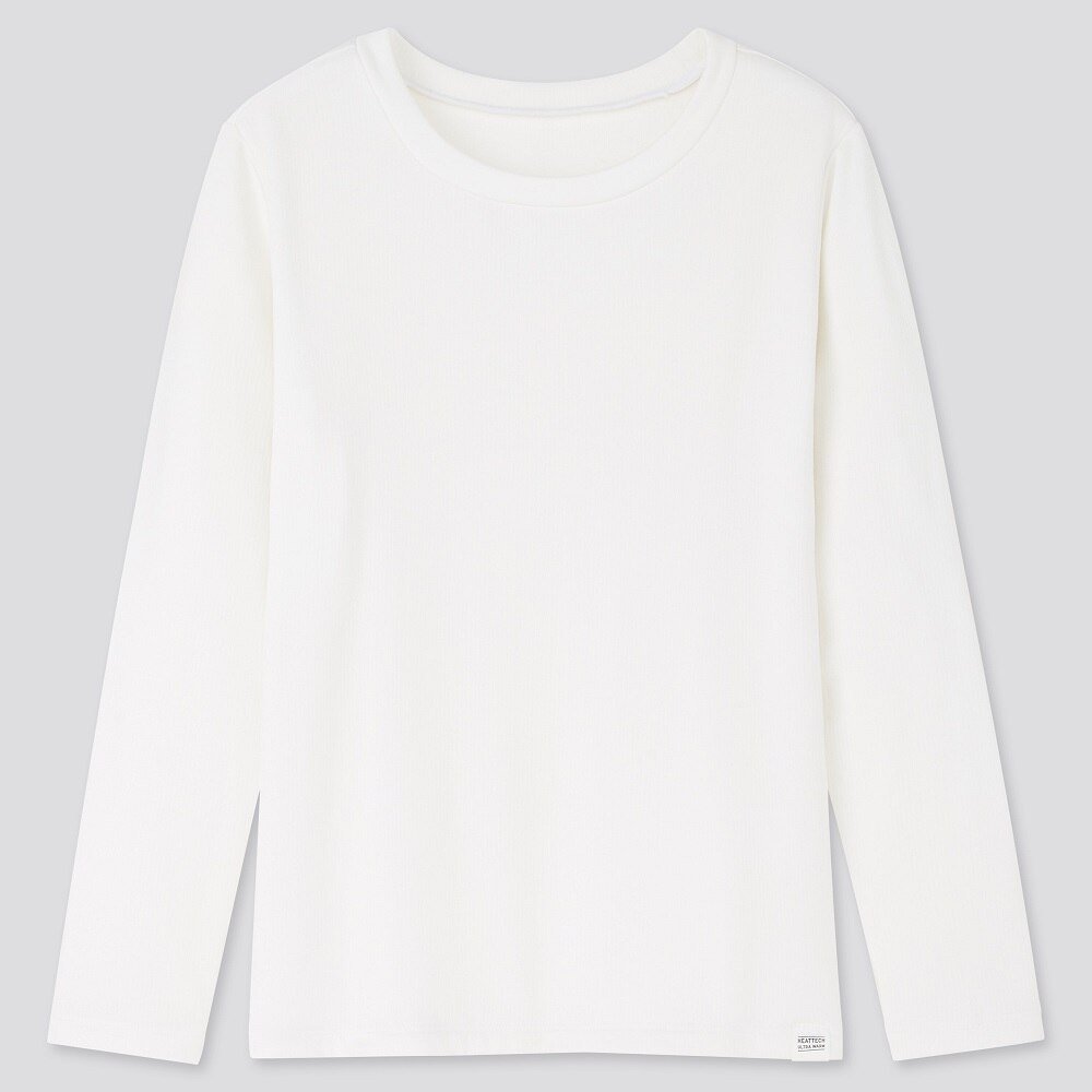 KIDS HEATTECH ULTRA WARM CREW NECK T-SHIRT