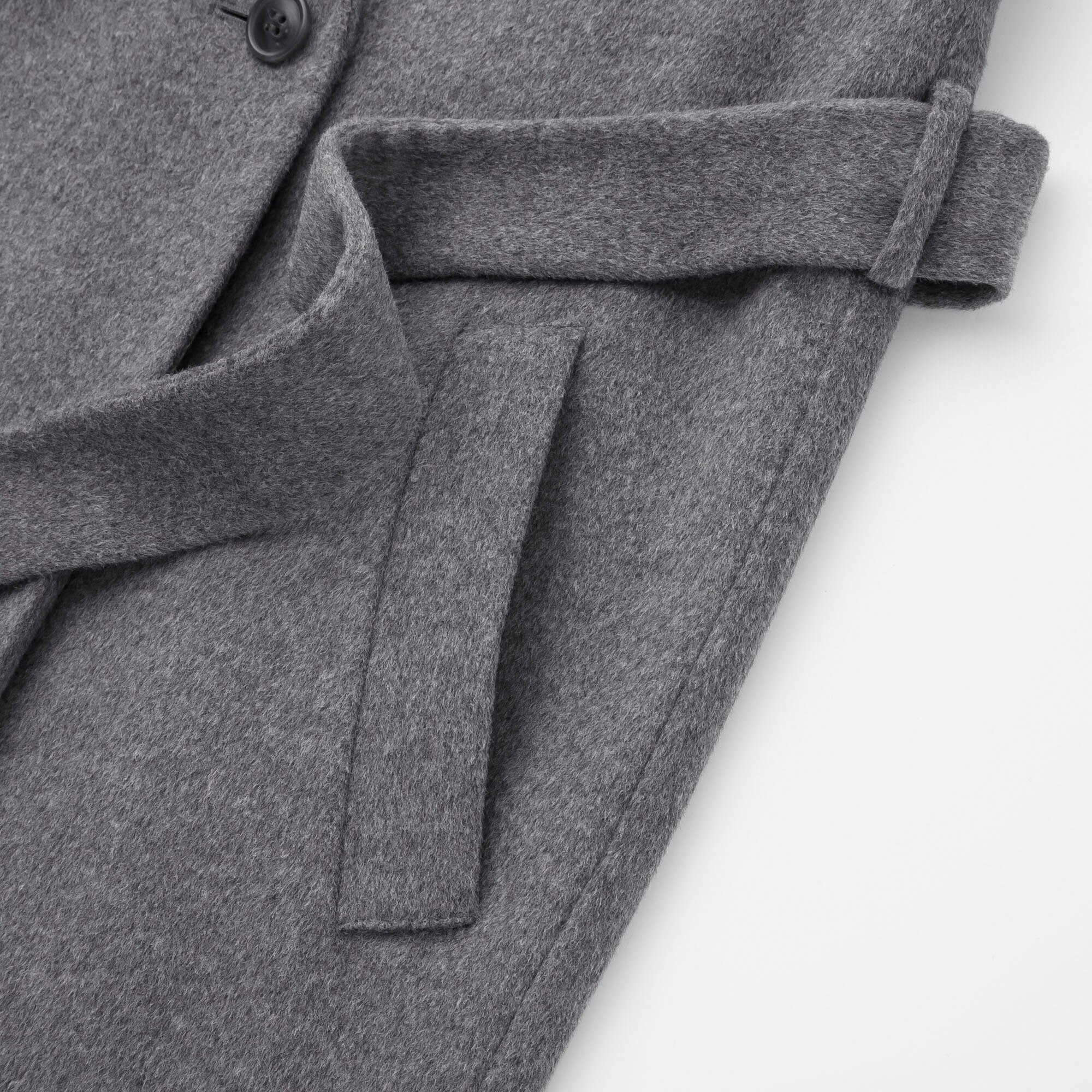 uniqlo wrap coat