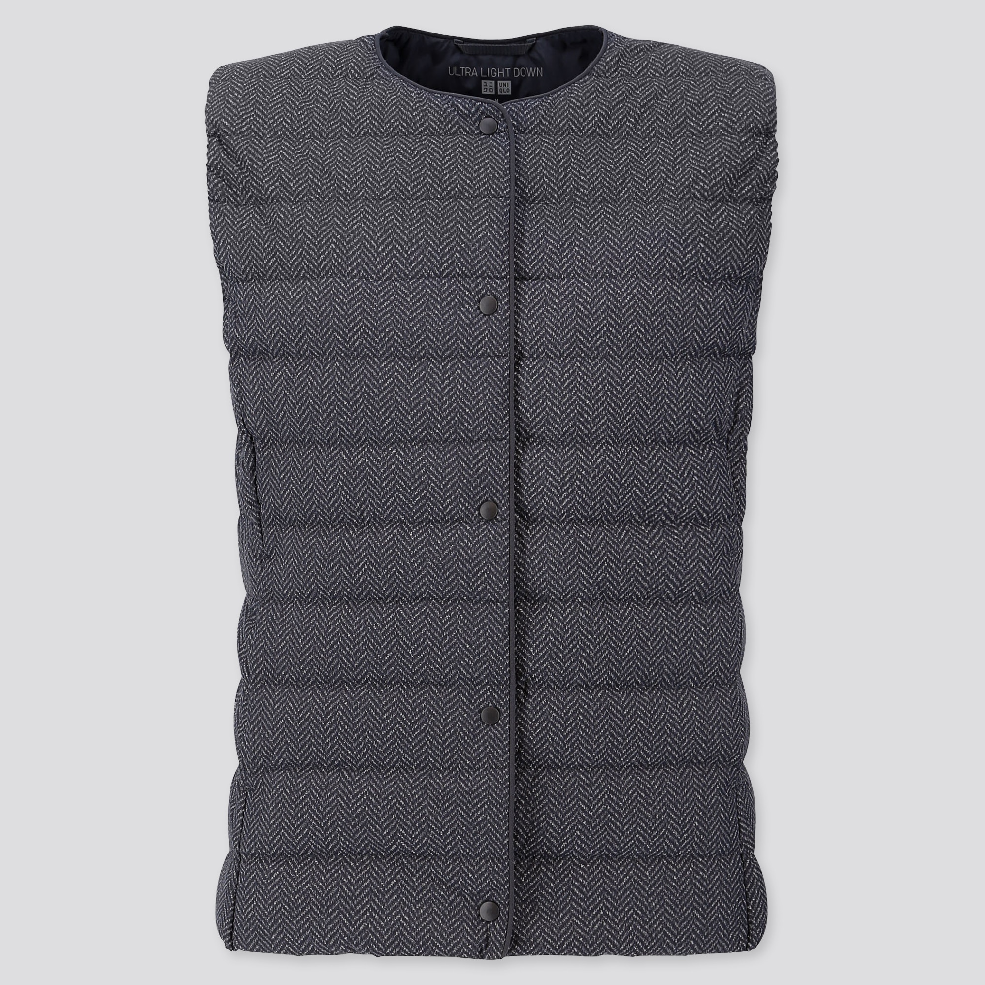 WOMEN ULTRA LIGHT DOWN COMPACT PRINTED VEST