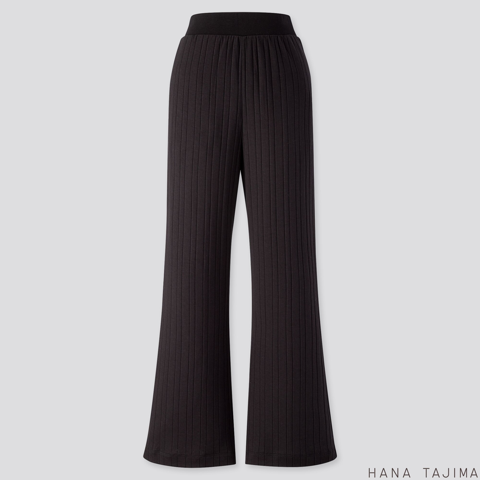 Uniqlo ribbed flare pants Clearance