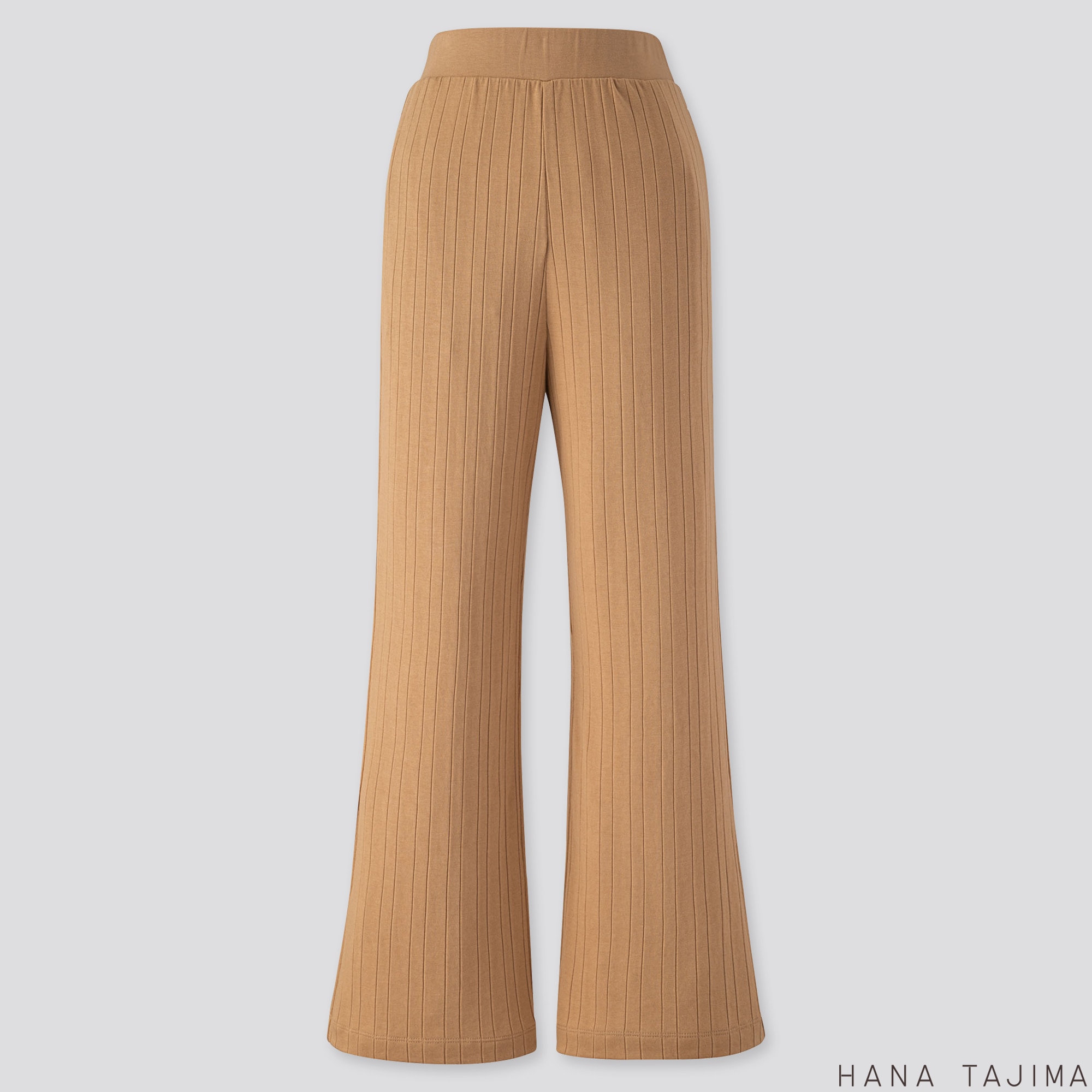 Uniqlo ribbed flare pants Clearance
