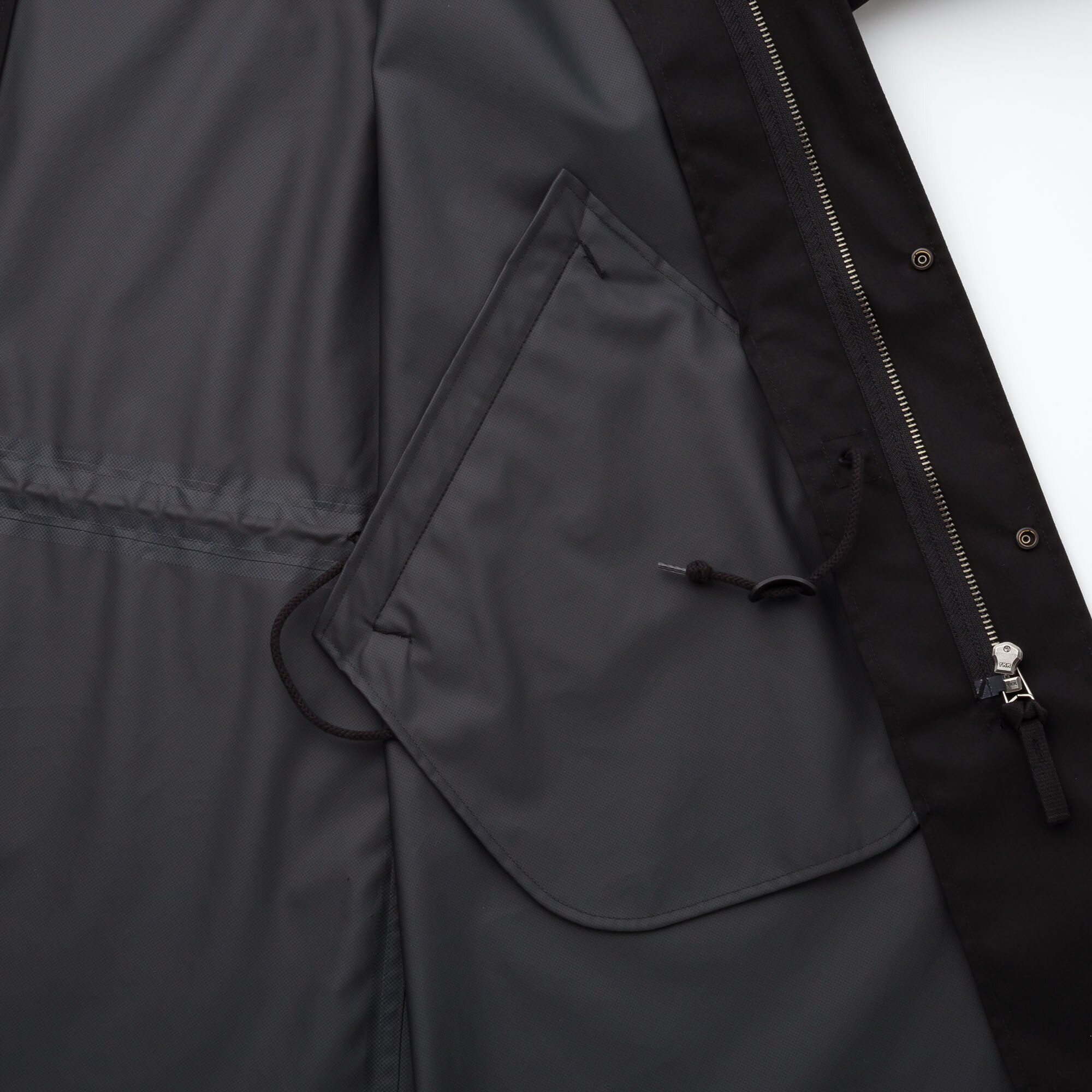 men blocktech fishtail parka