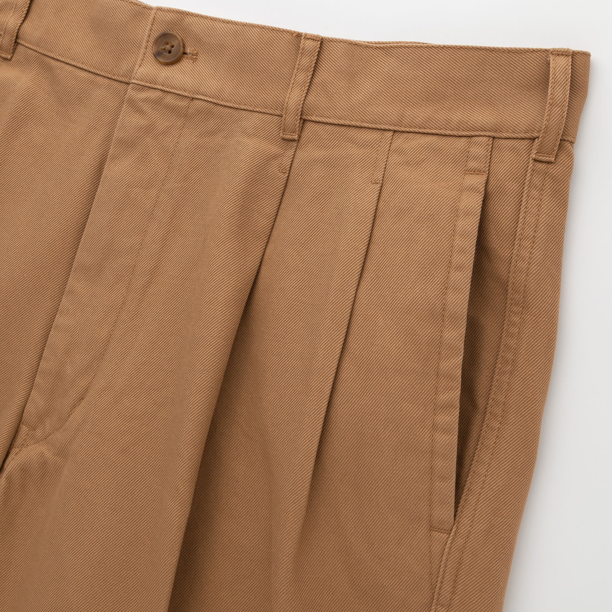 MEN U WIDE-FIT PLEATED TAPERED PANTS | UNIQLO US