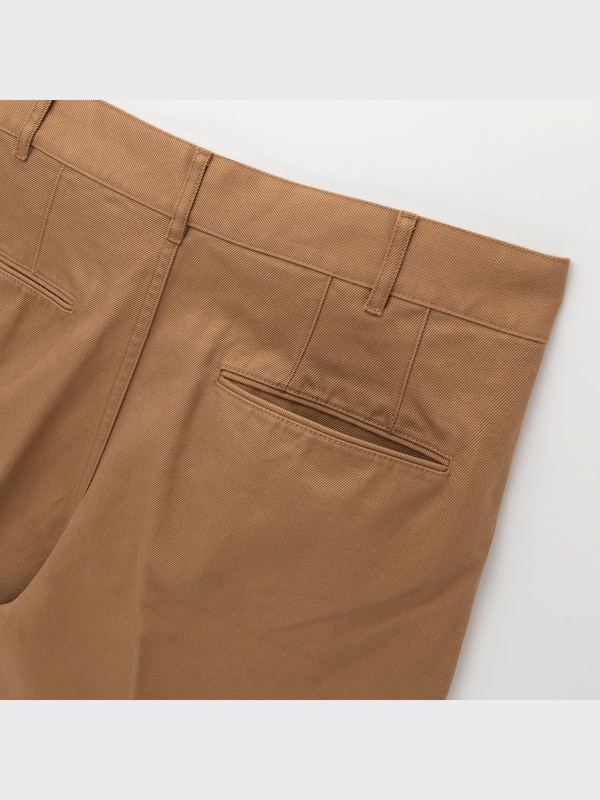UNIQLO U WIDE FIT PLEATED TAPERED PANTS
