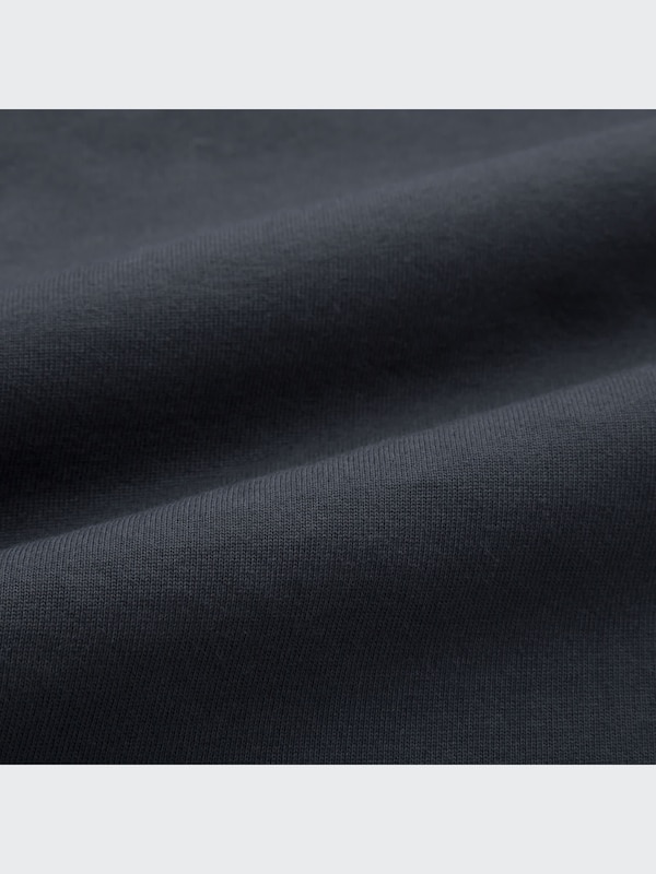 U Mock Neck Long-Sleeve T-Shirt