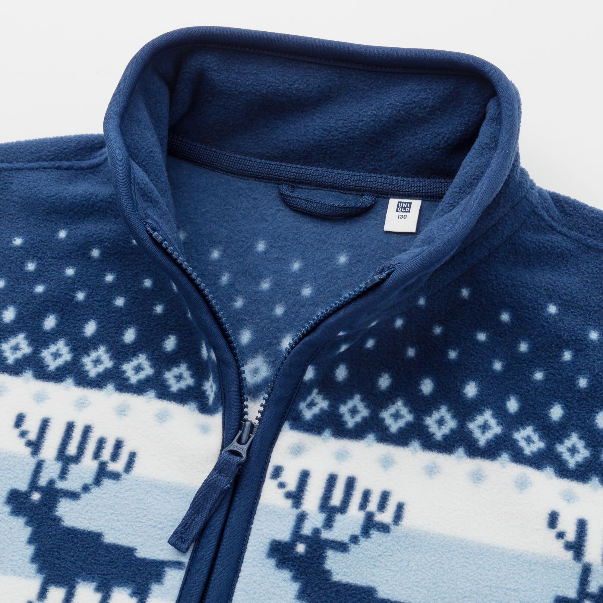 uniqlo printed fleece