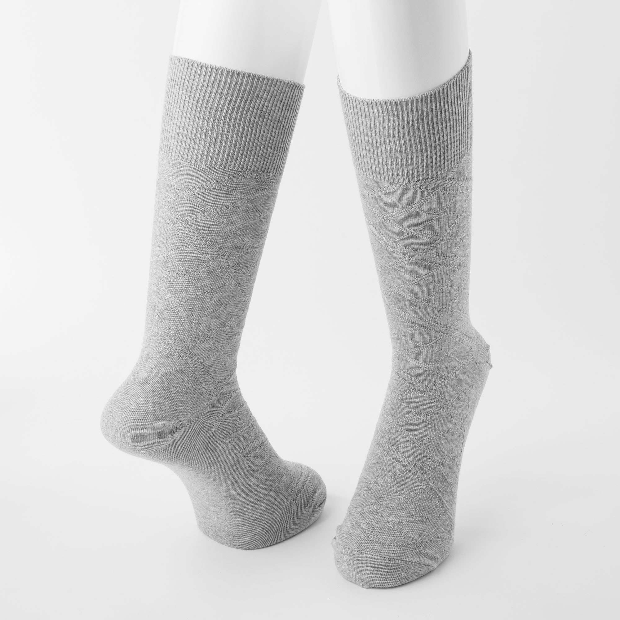 MEN SUPIMA COTTON LINKS SOCKS | UNIQLO US