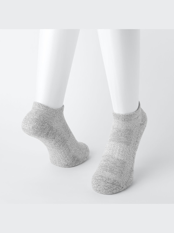 Pile Mesh Short Socks