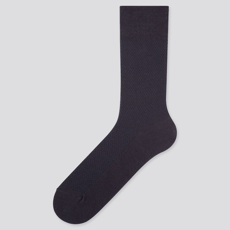 UNIQLO MEN HEATTECH PIQUE SOCKS StyleHint