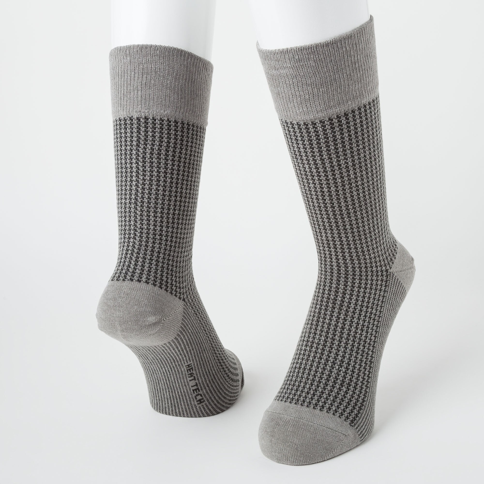 MEN HEATTECH HOUNDSTOOTH SOCKS UNIQLO US