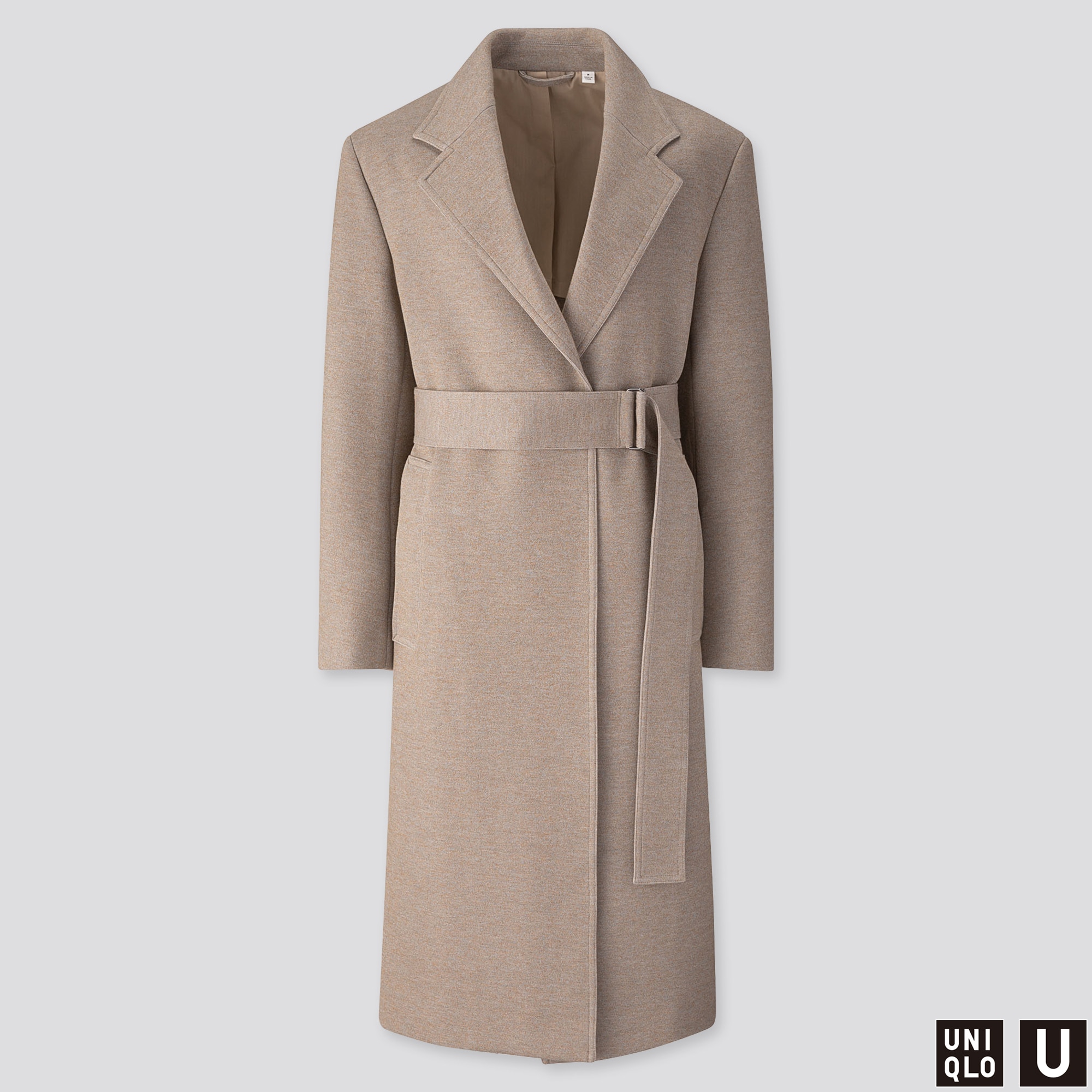 Uniqlo best sale belted coat