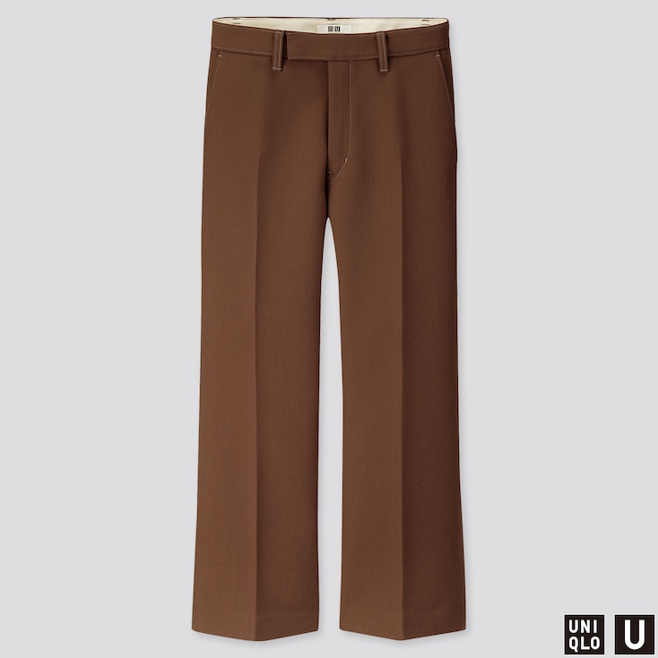 UNIQLO WOMEN RIBBED FLARED TROUSERS | StyleHint