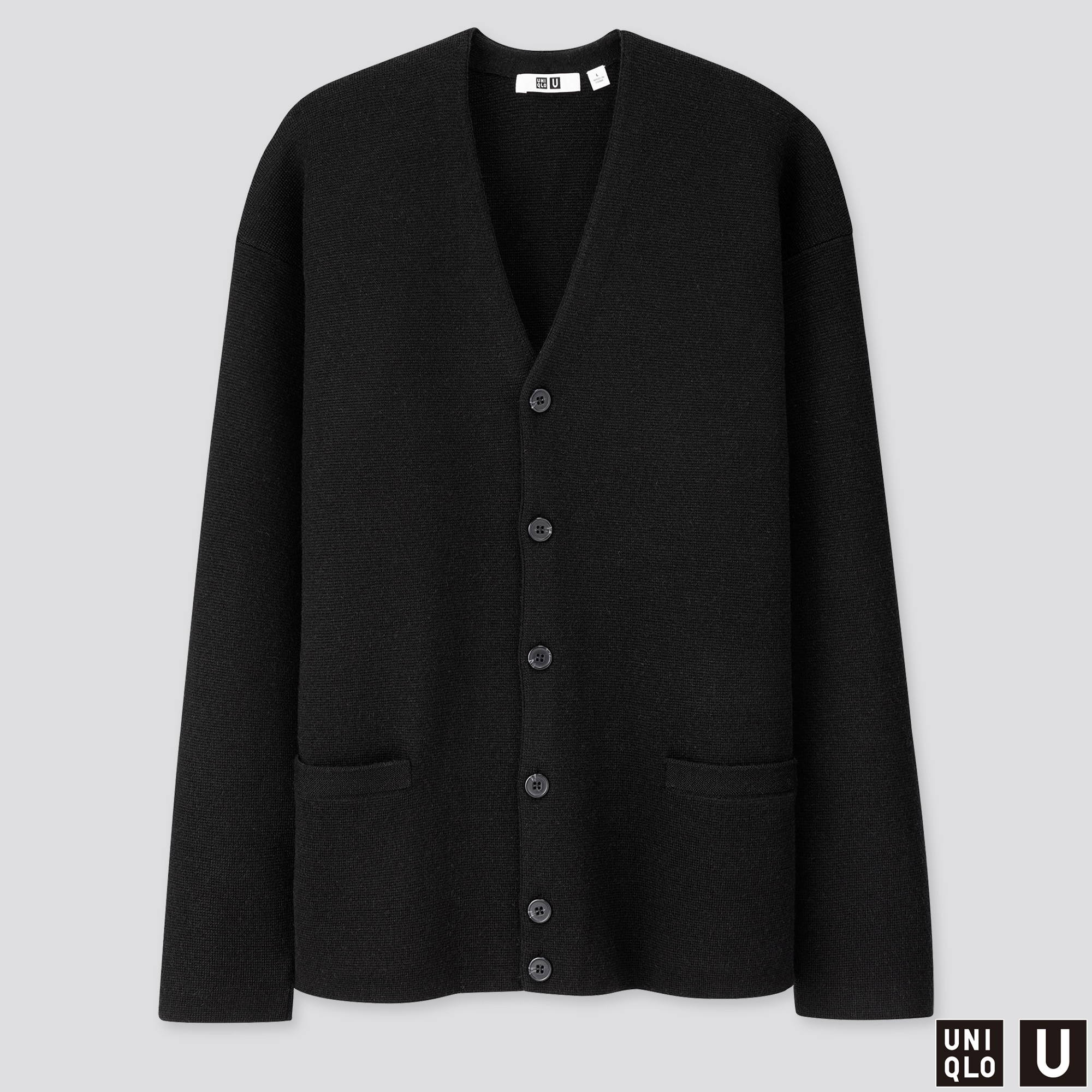 uniqlo u milano ribbed cardigan