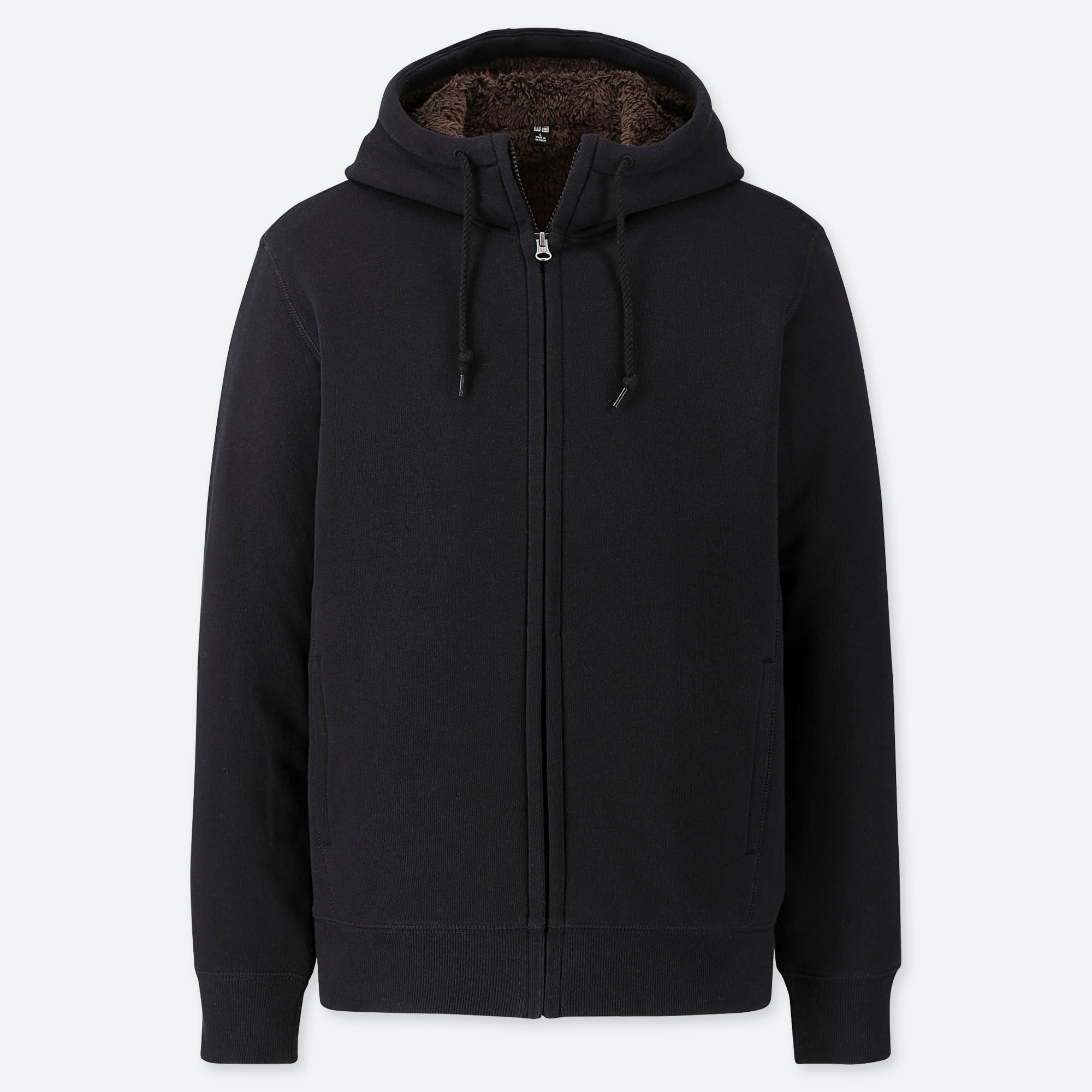 Mens fleece hot sale lined hoodie