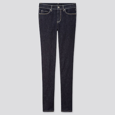 Women S Jeans Skinny Stretch High Waisted Boyfriend Fit Uniqlo