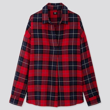 Women Shirts & Blouses | Flannel Shirts | Corduroy Shirts | UNIQLO