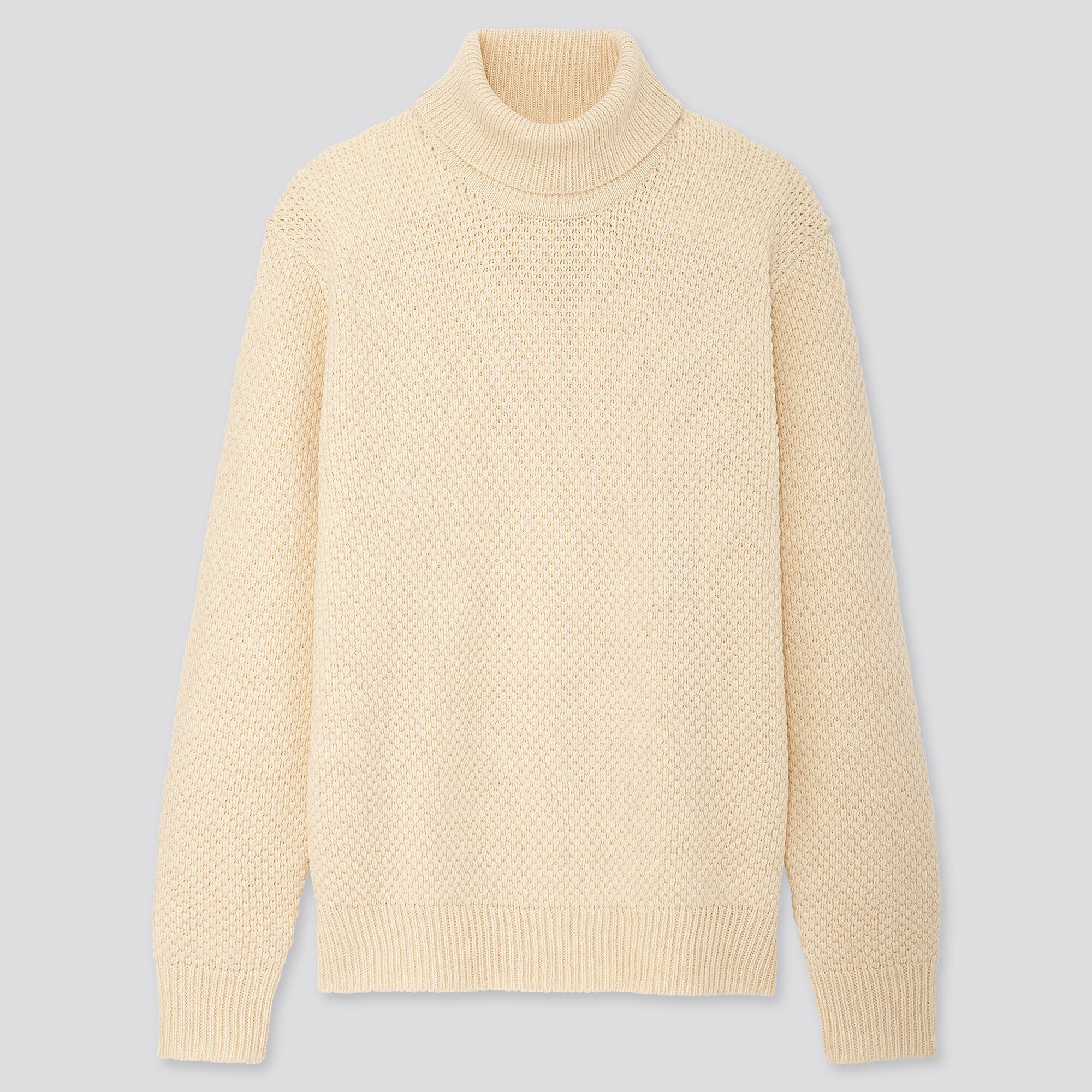 uniqlo white turtleneck mens