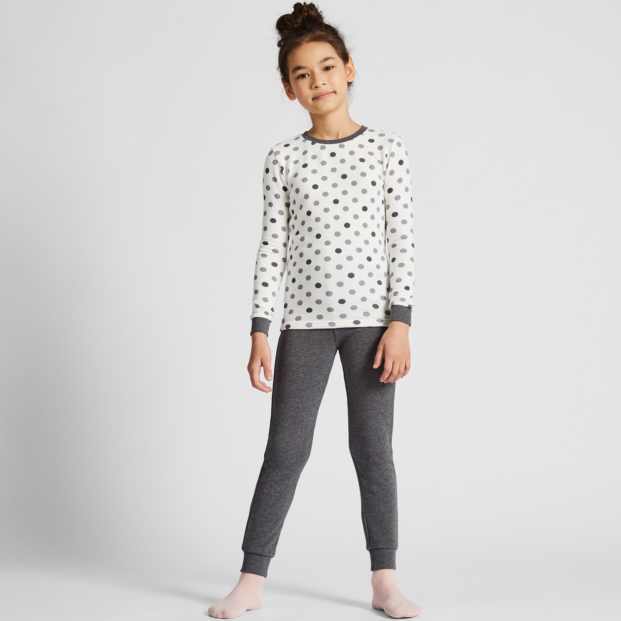 GIRLS ULTRA STRETCH LONG-SLEEVE SWEAT SET