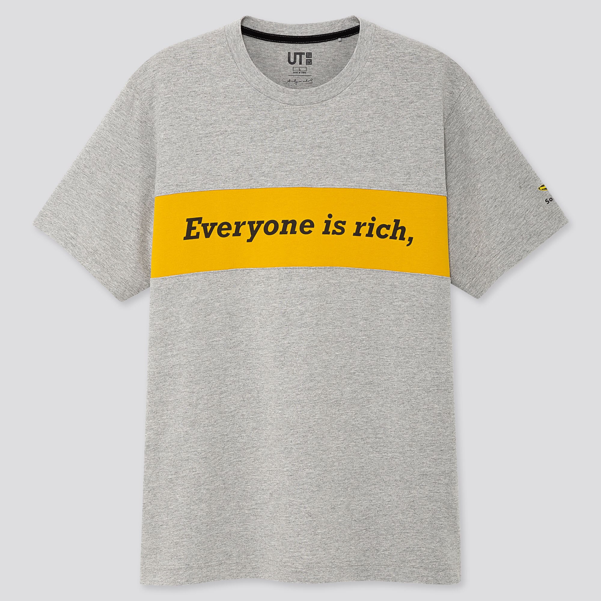 andy warhol t shirt uniqlo
