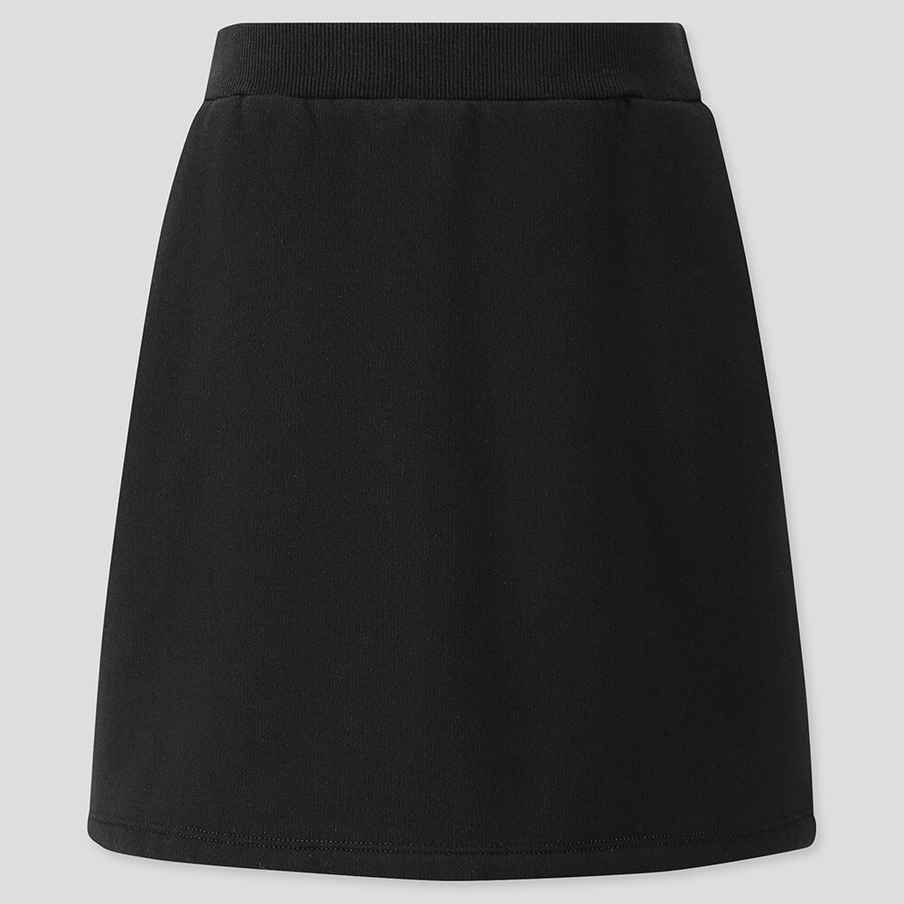 GIRLS PILE-LINED SWEAT SKIRT