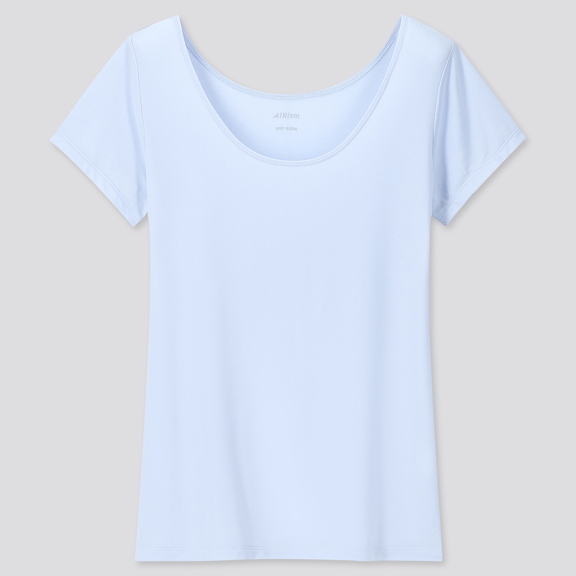 womens white scoop neck t shirt