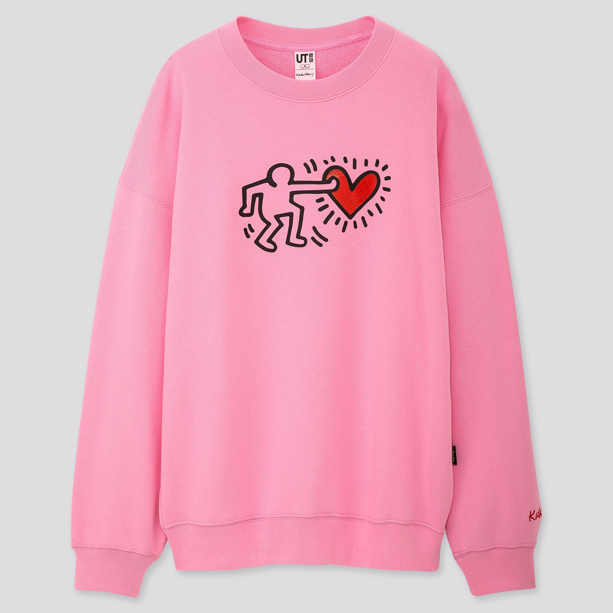 long pink sweatshirt