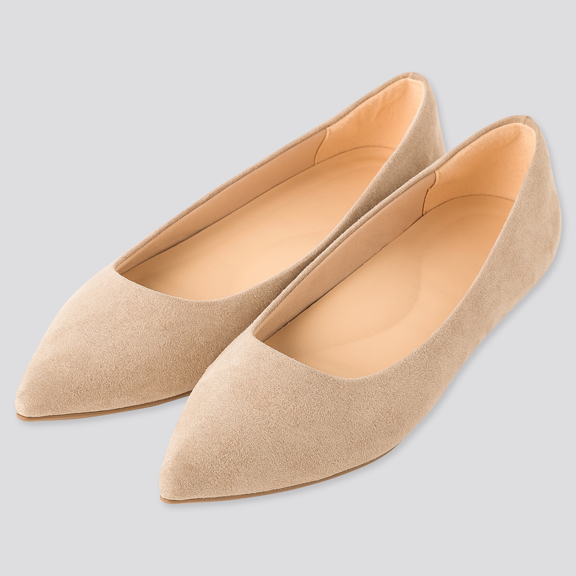WOMEN COMFORT FEEL POINTED FLAT SHOES 