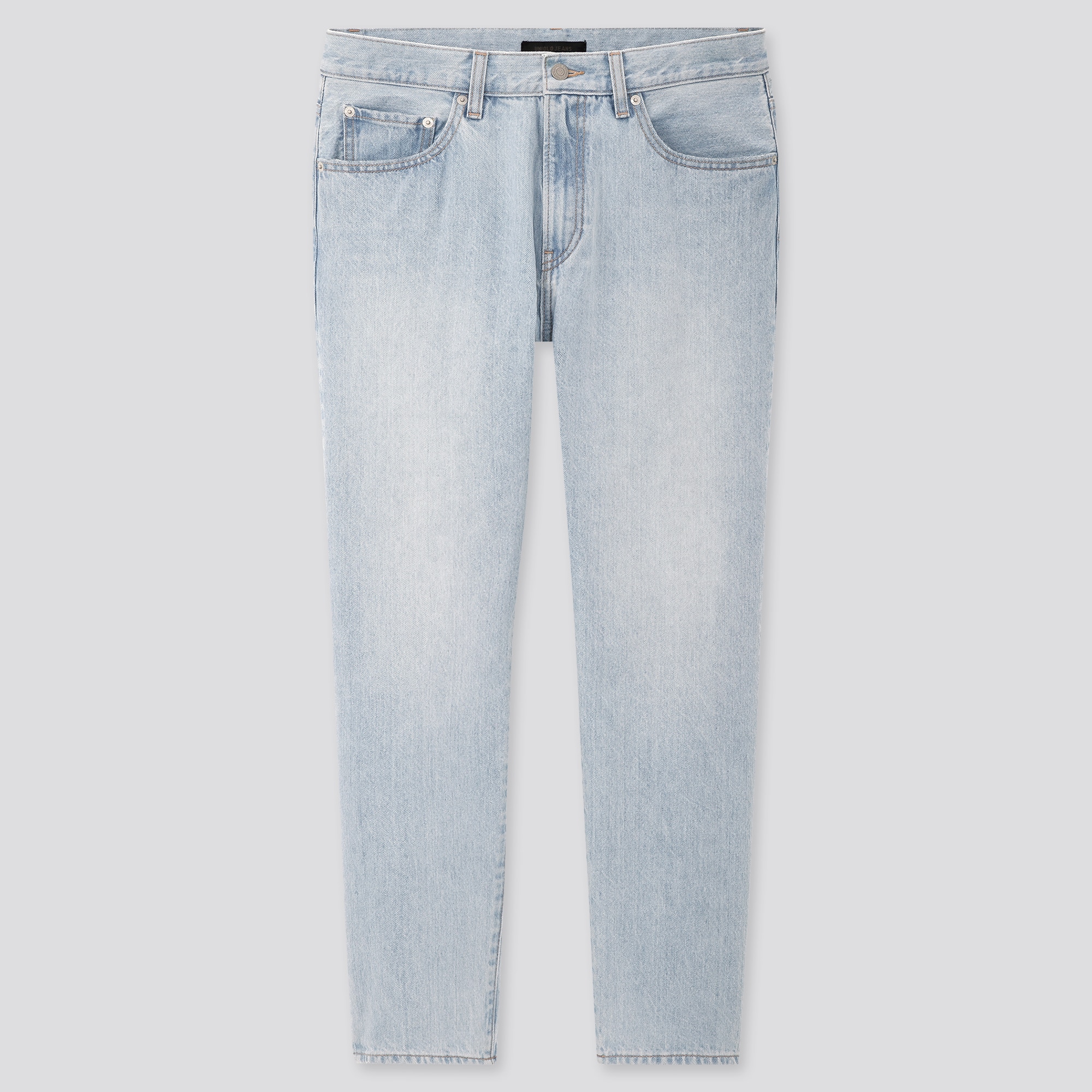 mens regular tapered jeans
