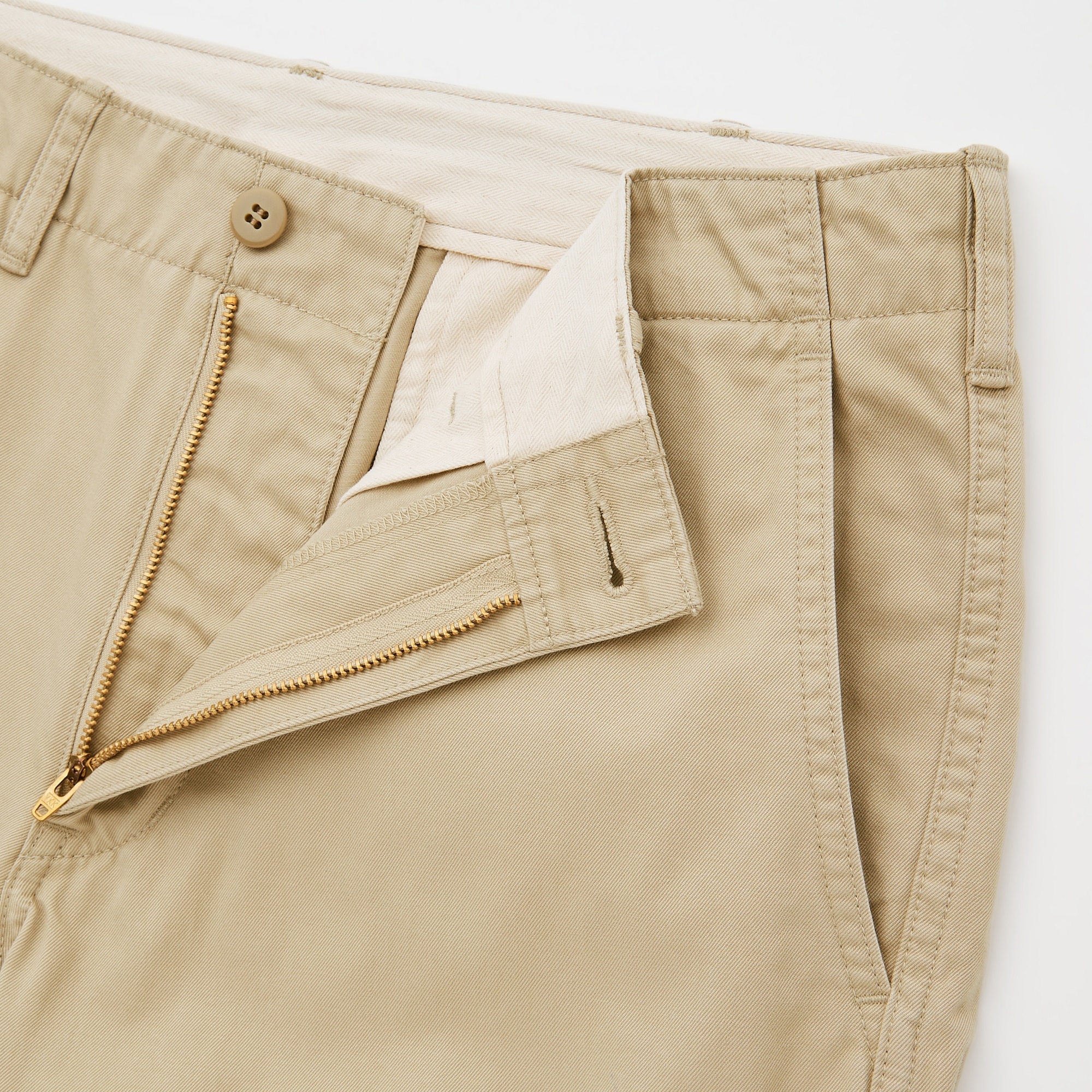 Cotton Vintage Regular Fit Chino Trousers | UNIQLO UK