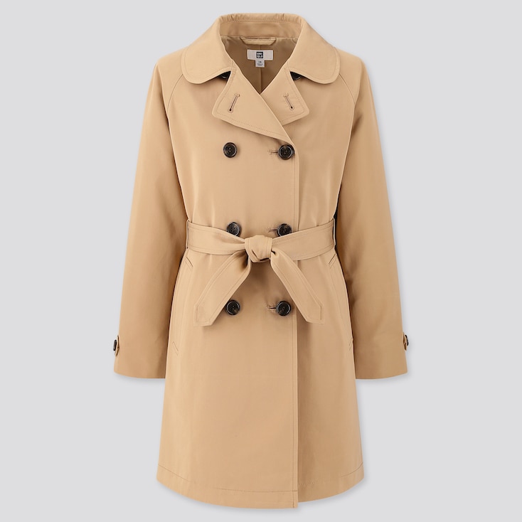 UNIQLO Women Relaxed Fit Short Trench Coat StyleHint