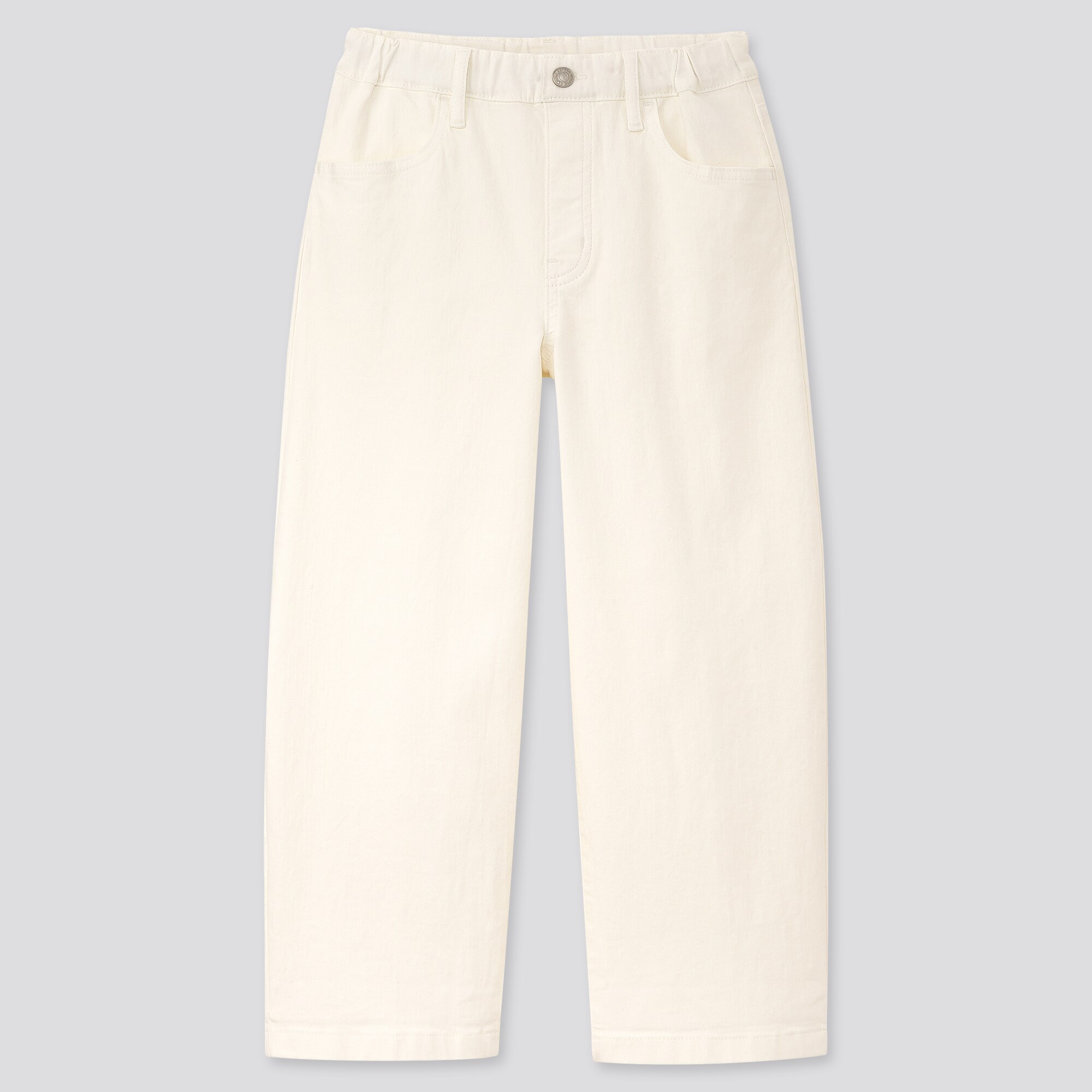 women u denim relaxed ankle pants