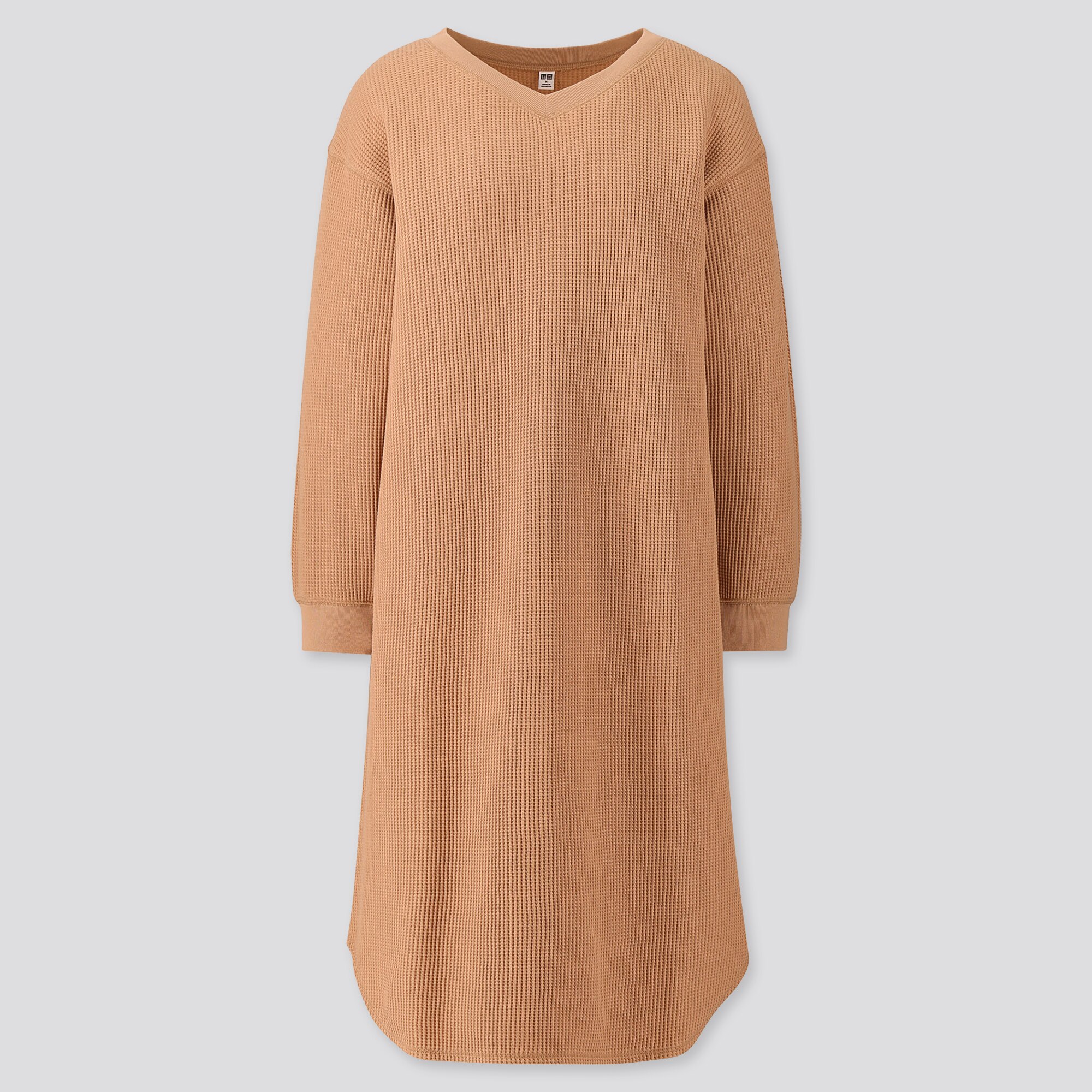 uniqlo waffle dress