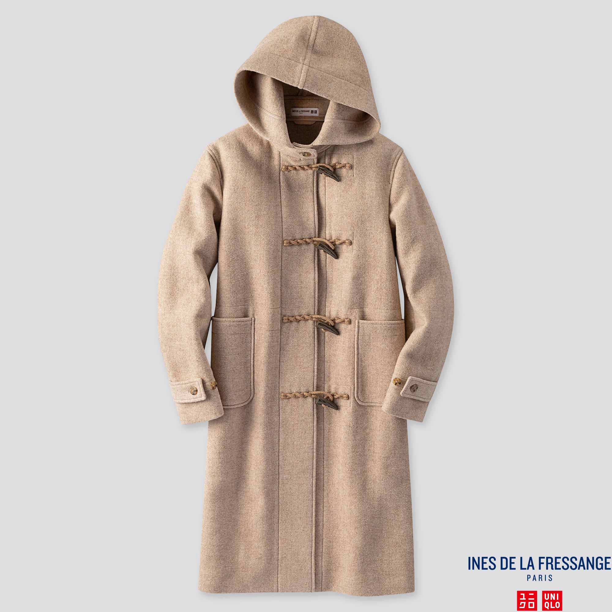 uniqlo ines de la fressange coat