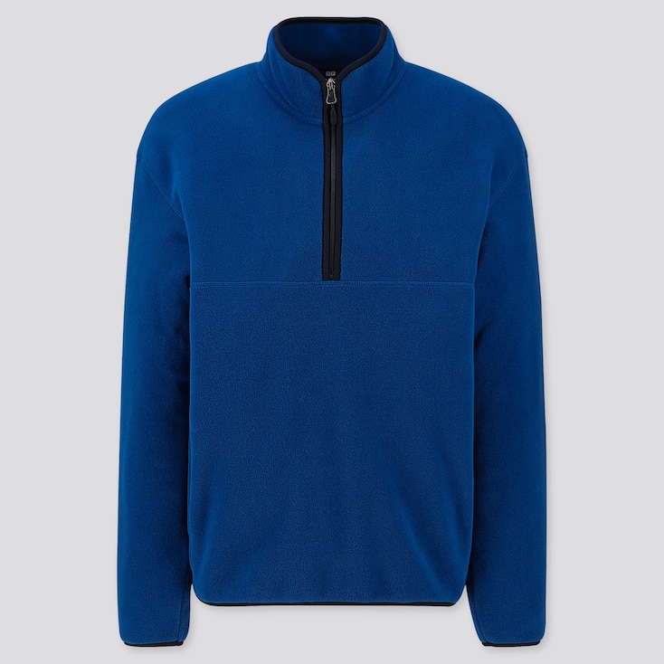 UNIQLO Fleece ButtonUp Pullover StyleHint