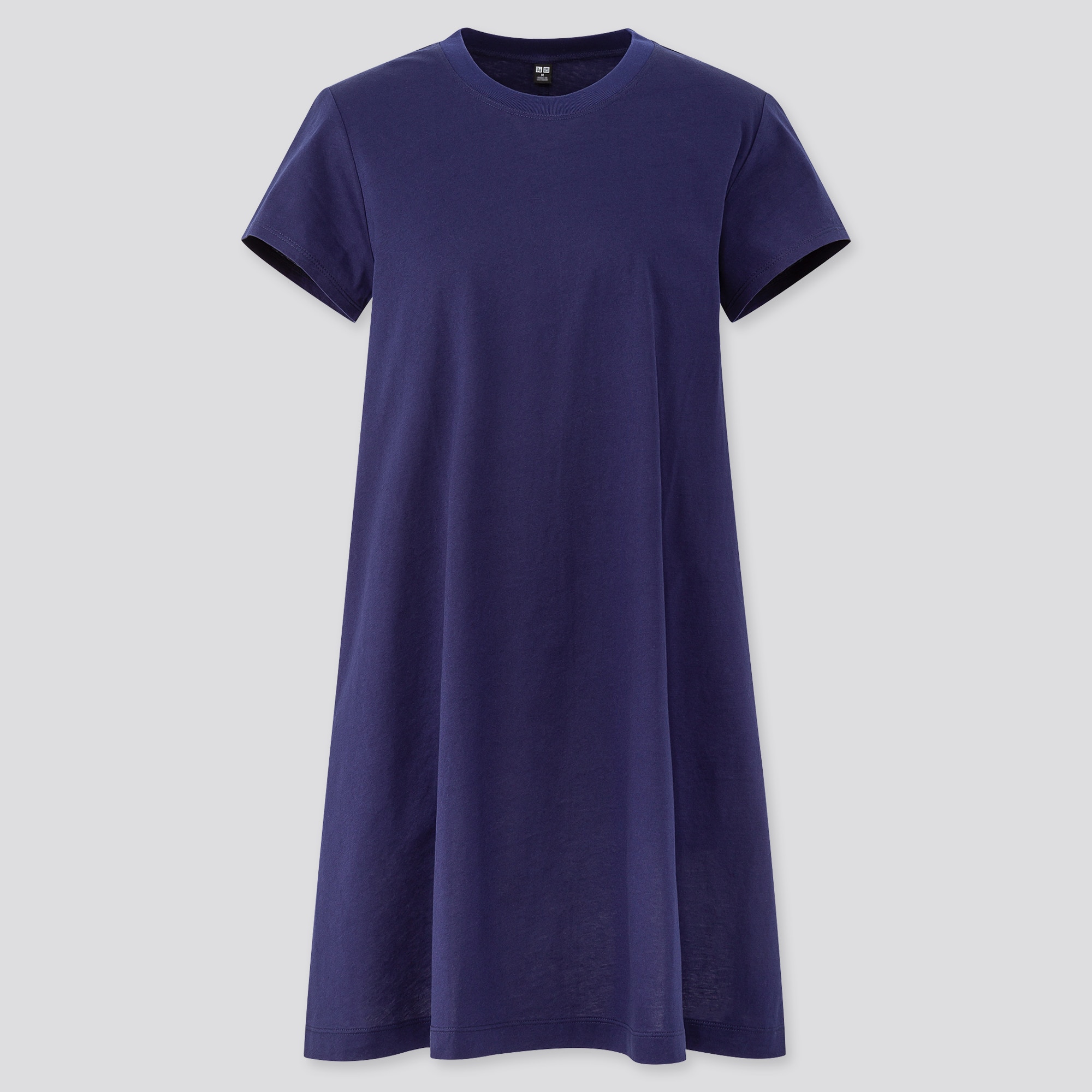 WOMEN MERCERIZED COTTON A-LINE MINI DRESS | UNIQLO US