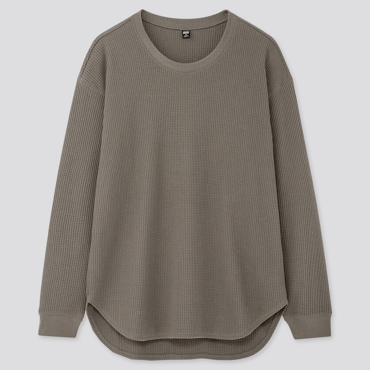 uniqlo waffle top