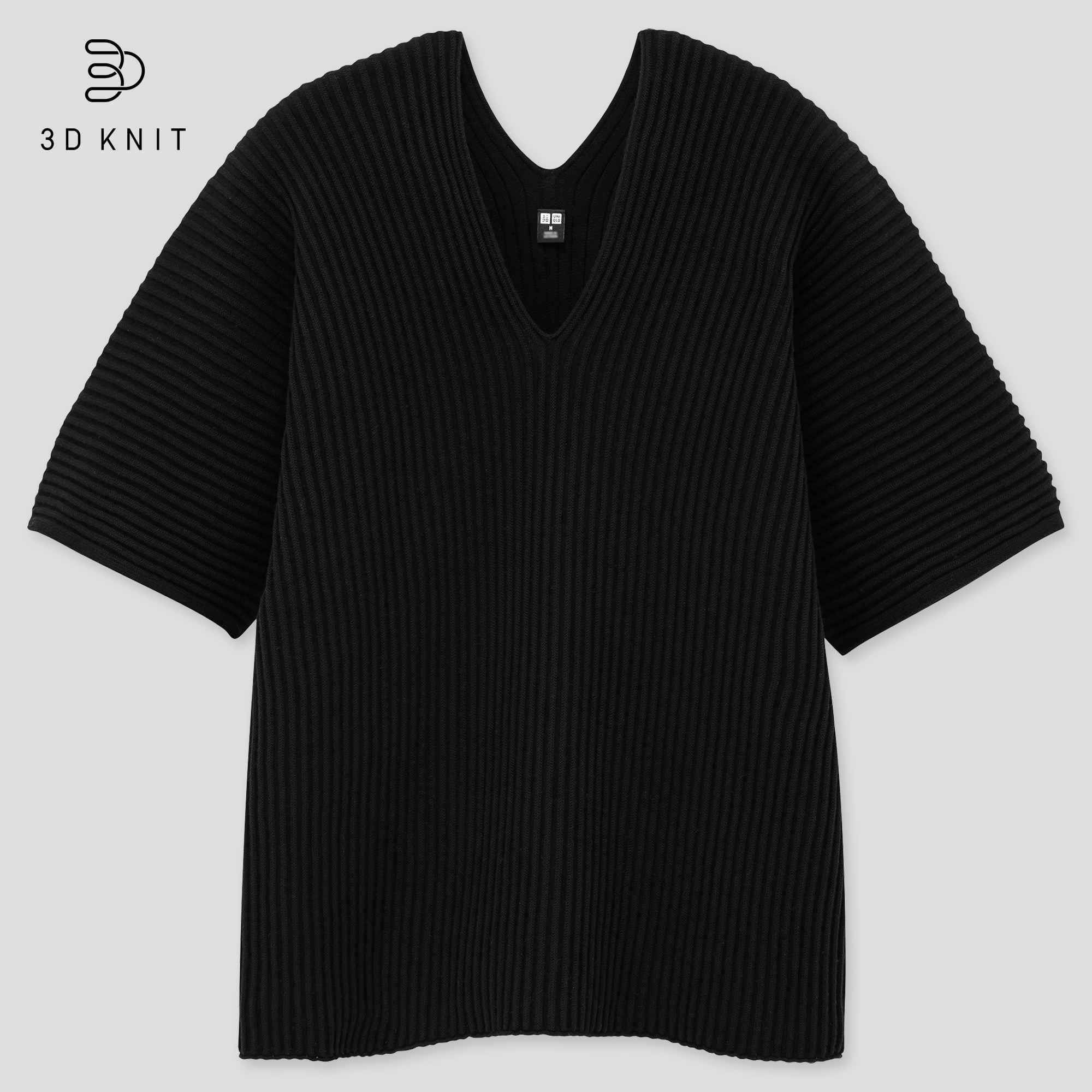 UNIQLO Mame Kurogouchi AIRism Cotton Oversized Half-Sleeve T-Shirt 