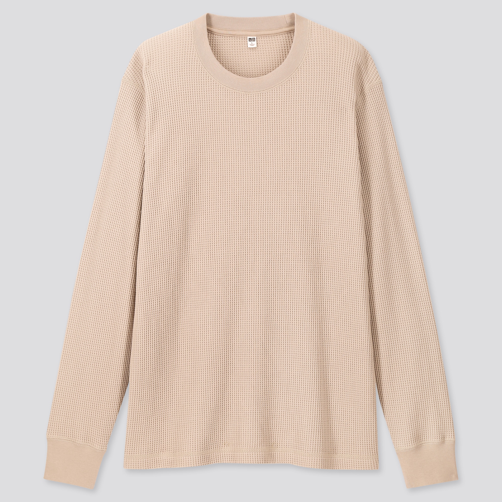 waffle sweater uniqlo