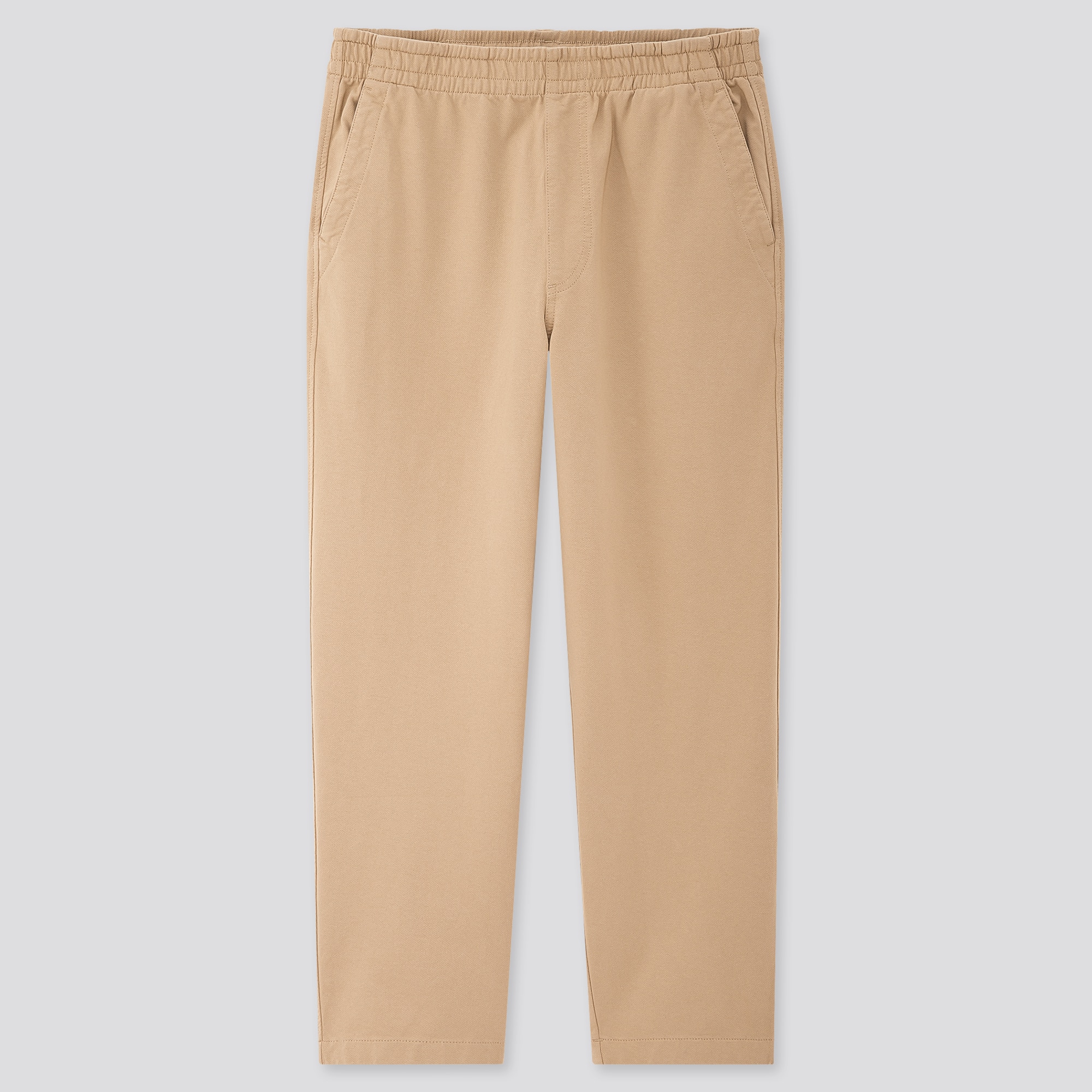 washed jersey ankle length pants