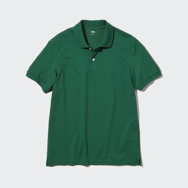 Dry Pique Short-Sleeve Polo Shirt