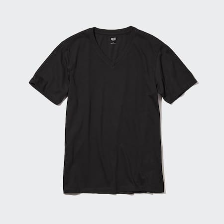 Herren 100% SUPIMA BAUMWOLLE T-Shirt mit V-Ausschnitt (Saison 2020)