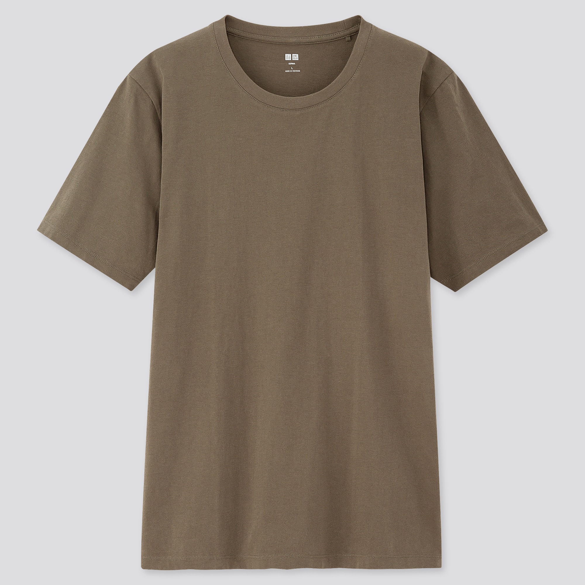 UNIQLO Supima® Cotton Crew Neck Short-Sleeve T-Shirt (2022 Edition ...