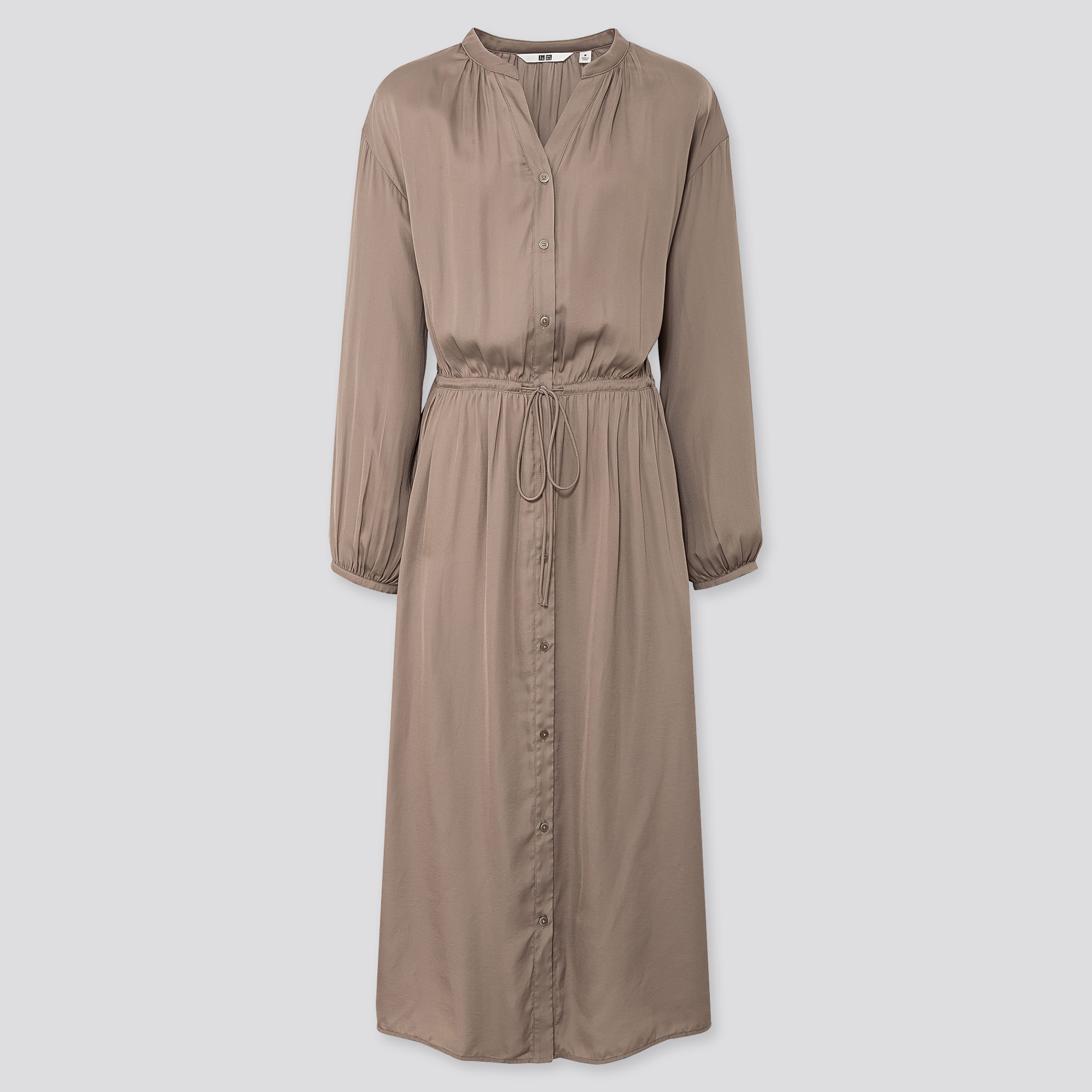 uniqlo long shirt dress