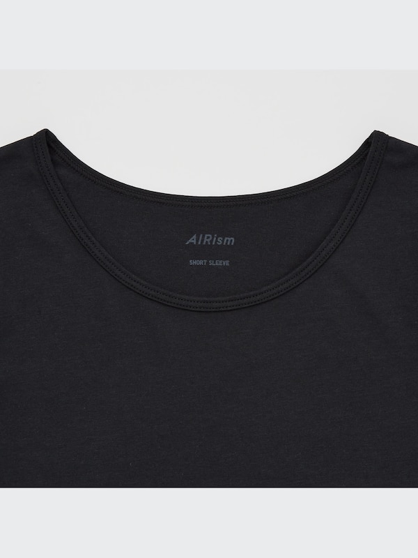 AIRism Cotton Scoop Neck T-Shirt
