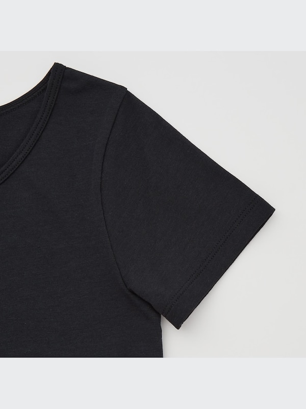 AIRism Cotton Scoop Neck T-Shirt